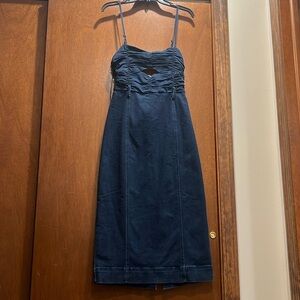 Free People Midnight Blue Jean Dress💙
